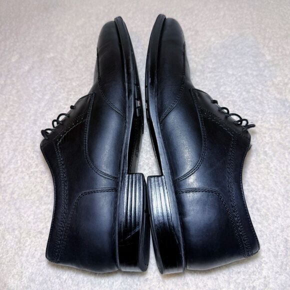 Johnston & Murphy Branning Waterproof Oxfords Dress Shoes Mens Size 11M Black - Picture 5 of 8